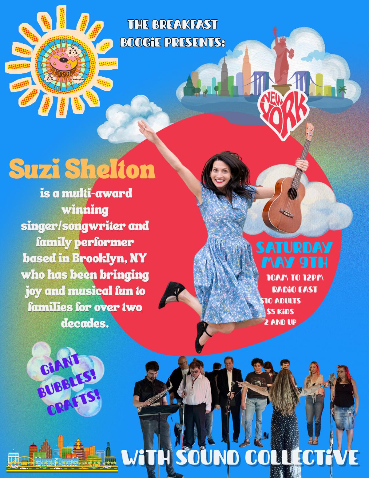 Breakfast Boogie with Suzi Shelton flier